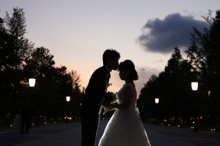 洋装撮影の様子です