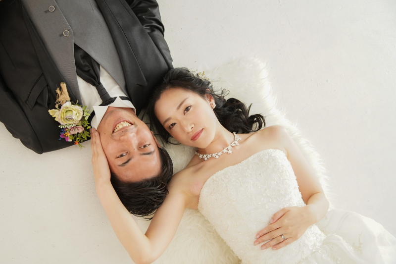 スタジオ撮影です