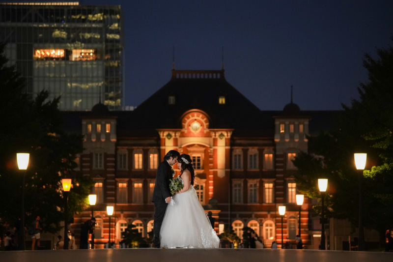 おでことおでこ