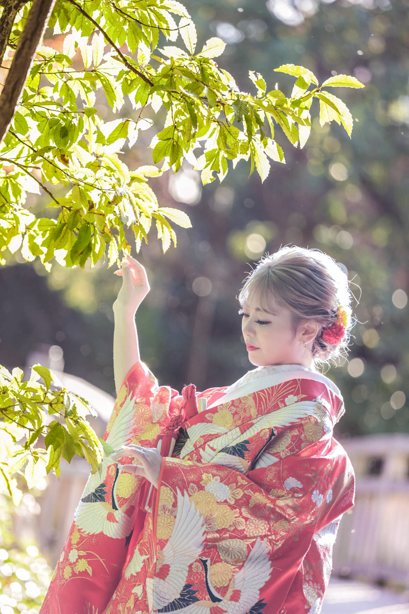 色打掛にチェンジ！