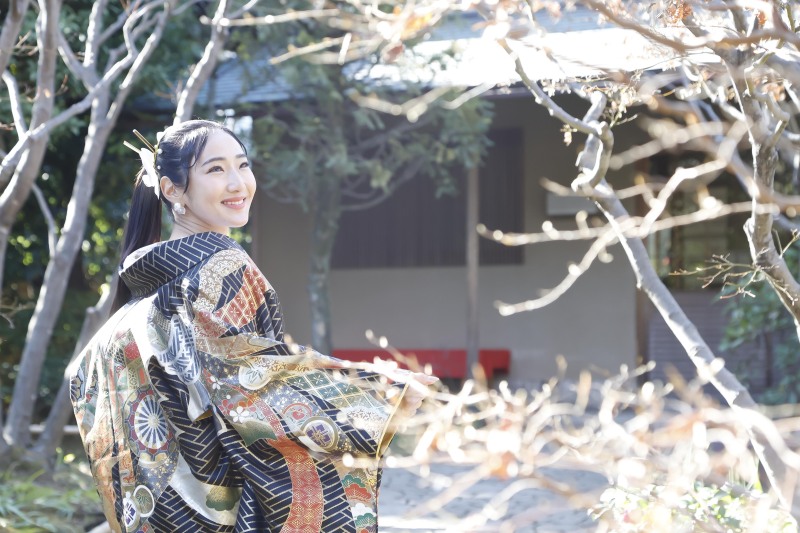 秋光に包まれて