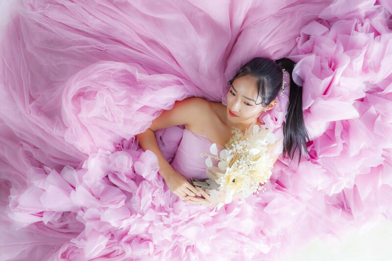 花に溶ける瞬間