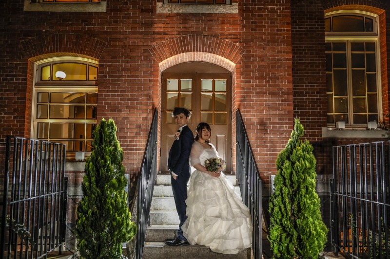 レンガ階段に刻む、始まり