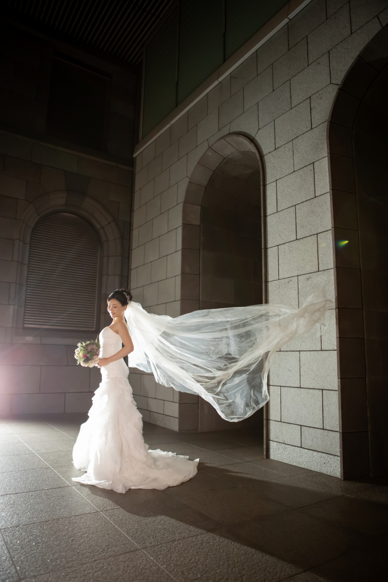 花嫁様ソロショット