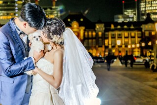 大好きなペットと一緒に撮影出来る幸せプラン