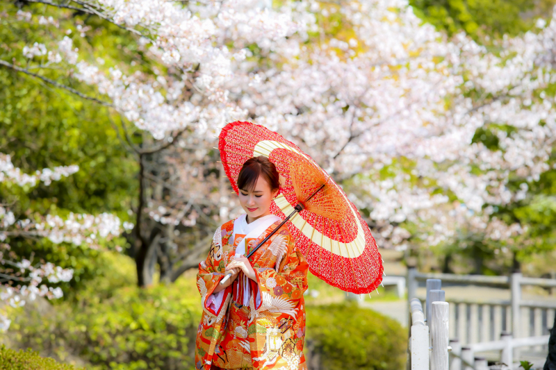 エフェット_庭園で撮影できる
