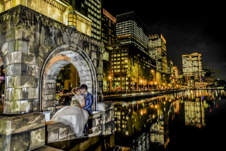 東京駅含め３箇所のナイトロケ撮影(ドレス全て無料)