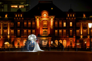 洋装ナイトロケーション撮影データ