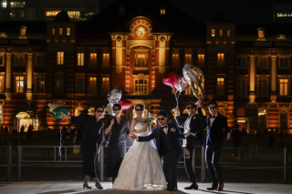 ご見学者様と一緒に