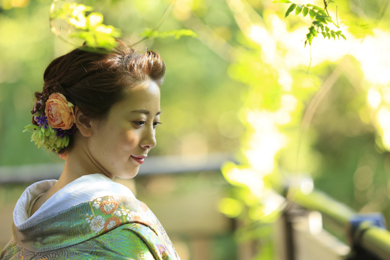 週末庭園ロケーションプラン（スタジオ撮影付）