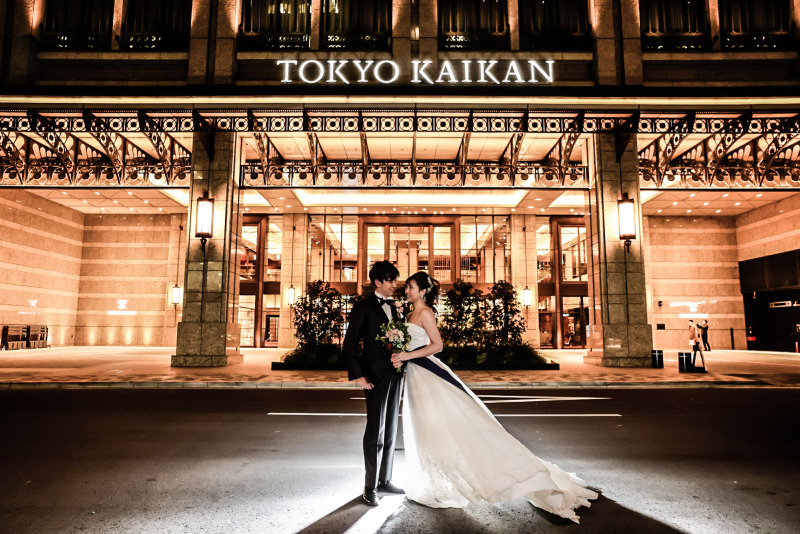 60日前までのお申込み早割プラン デイ&サンセット&ナイトロケ(日本橋&東京駅&丸ノ内) ドレス確約 ※リフレクションカット付き