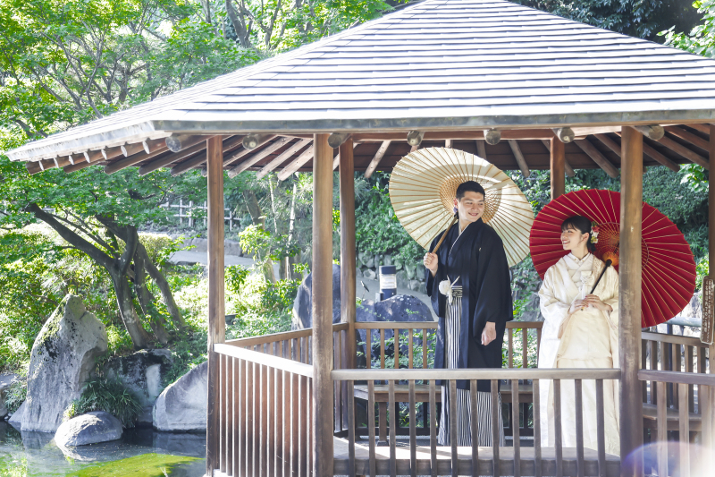 毎月５組限定　オールインクルーシブプラン　和装ロケ・スタジオ＆洋装サンセットナイトロケ　248,000円&rarr;168,000円