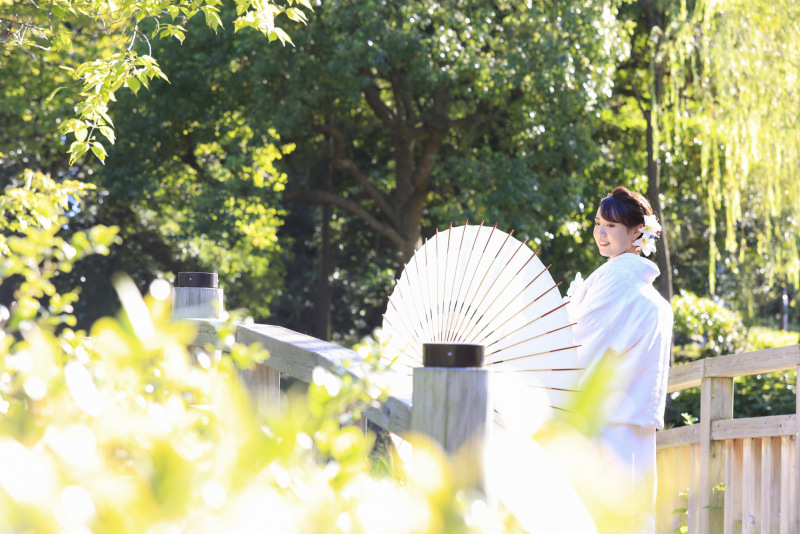 週末庭園ロケーションプラン（スタジオ撮影付）