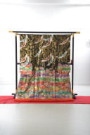 黒3 栄屋黒地花園鶴