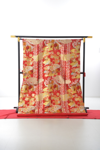 赤34 幸和献上梅花飛翔鶴