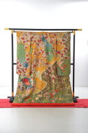 黄4 みつわ相良刺繍くじゃく