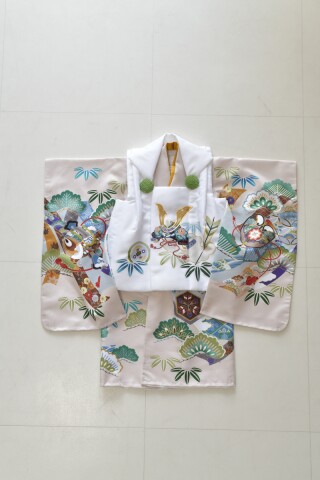 ３歳男の子被布