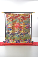 赤11 幸和ぼたん色遠山に裾紺