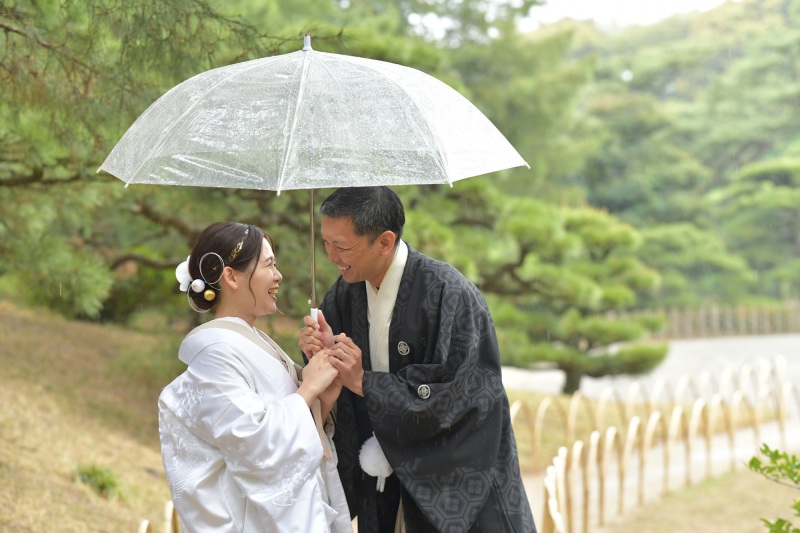 雨の日ならでは