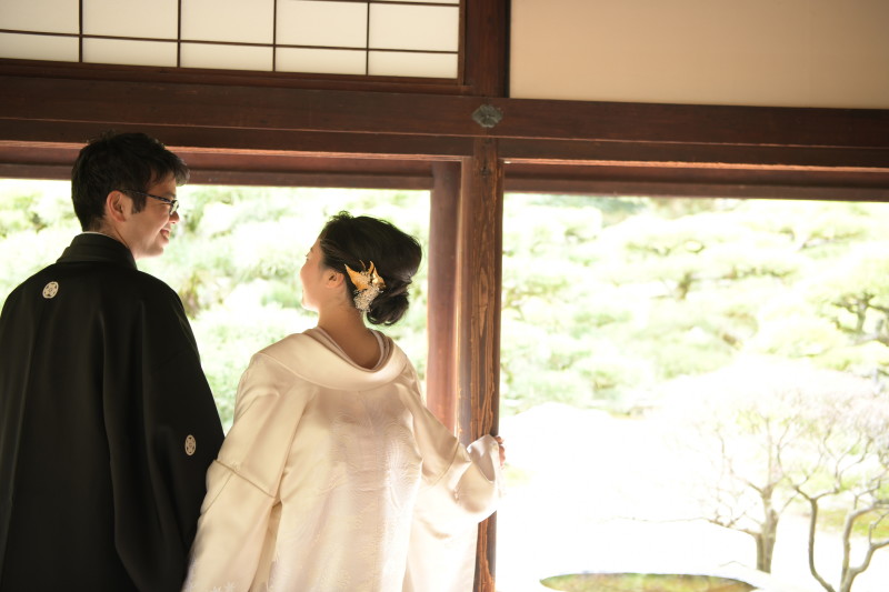 後ろ姿もとってもキレイ。