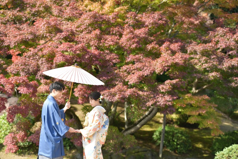 栗林公園の紅葉