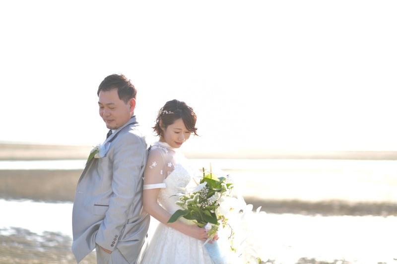 プレゼントのブーケも