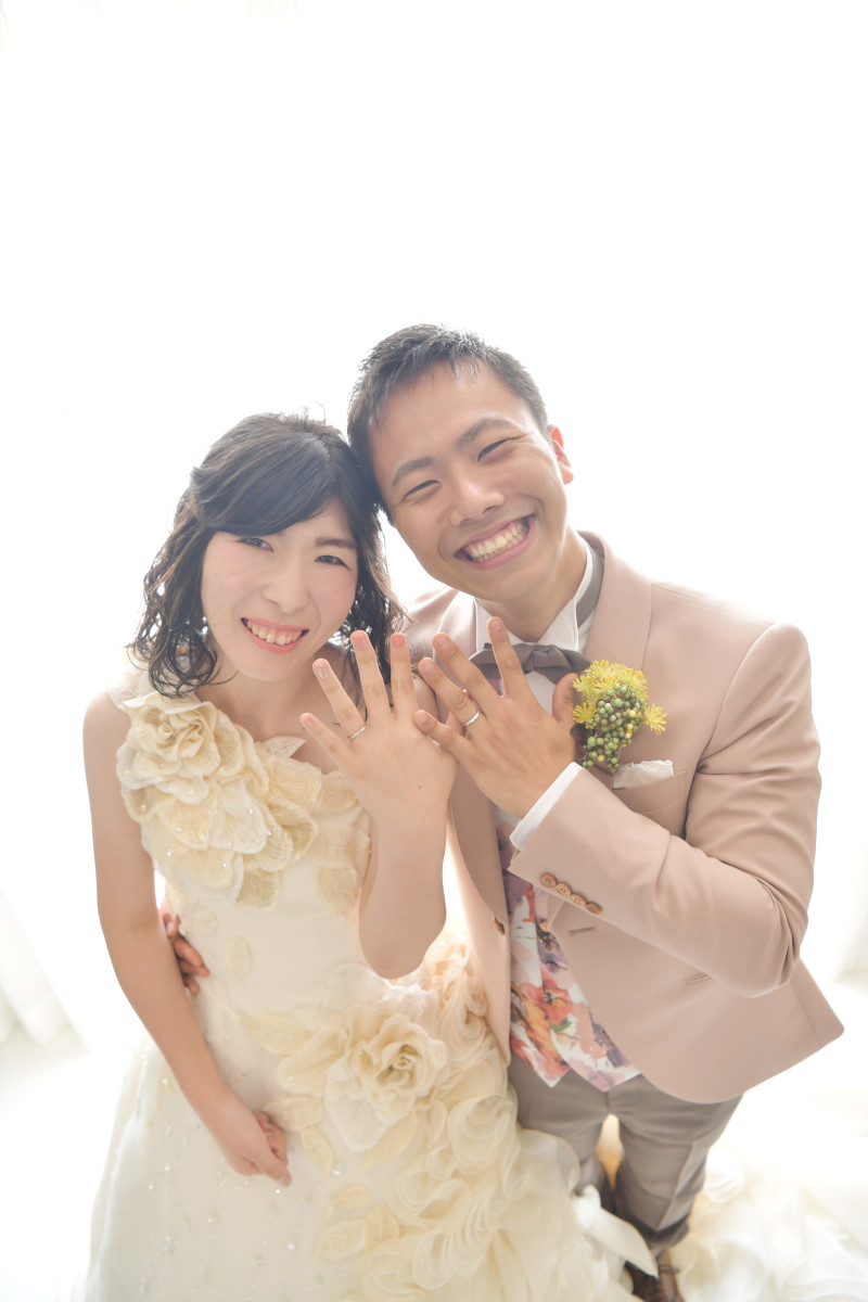 指輪ショット♡