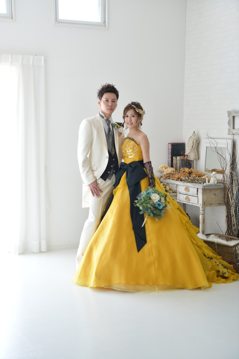 カクテルドレスに着替えて♪