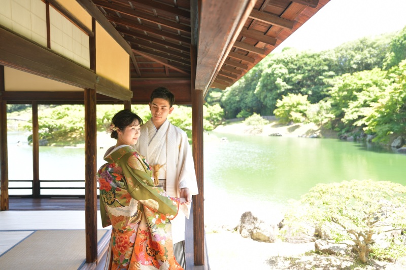 栗林公園【掬月亭】