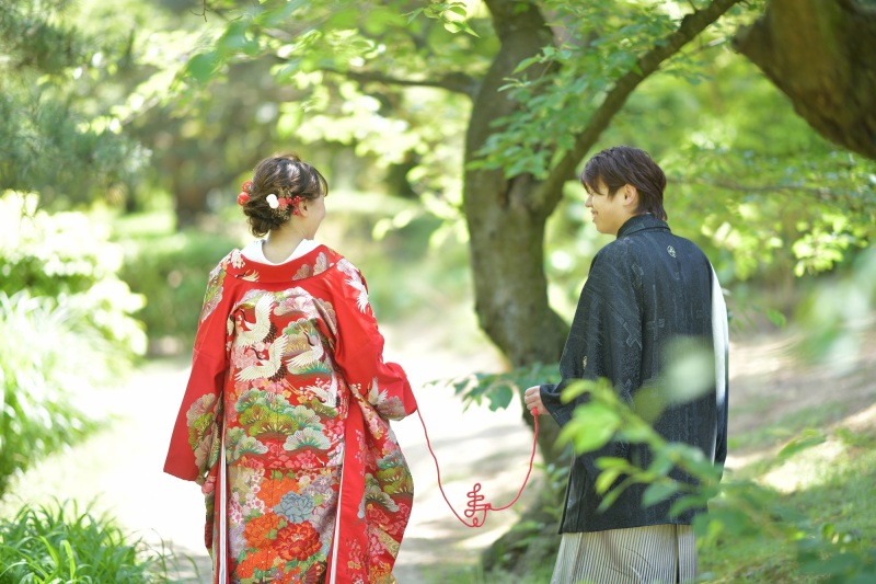 〝寿〟の赤い糸