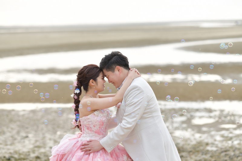 シャボン玉ショット