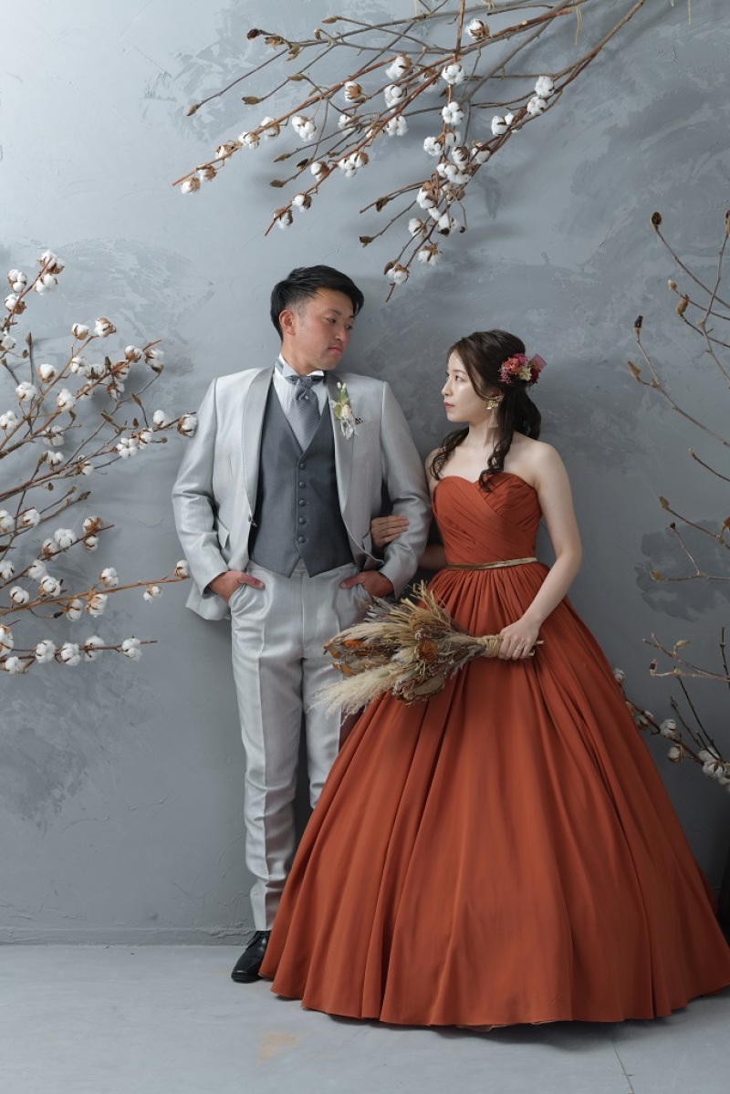 大人っぽい印象で