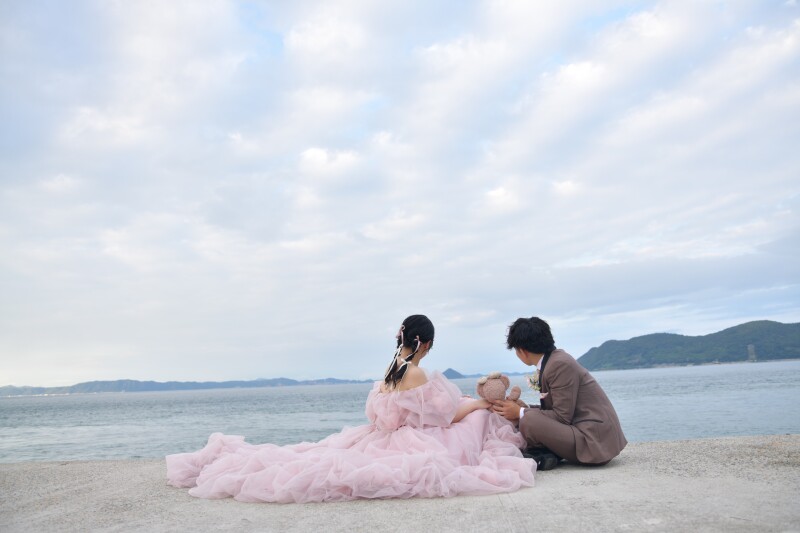 ドレスでも一緒に！