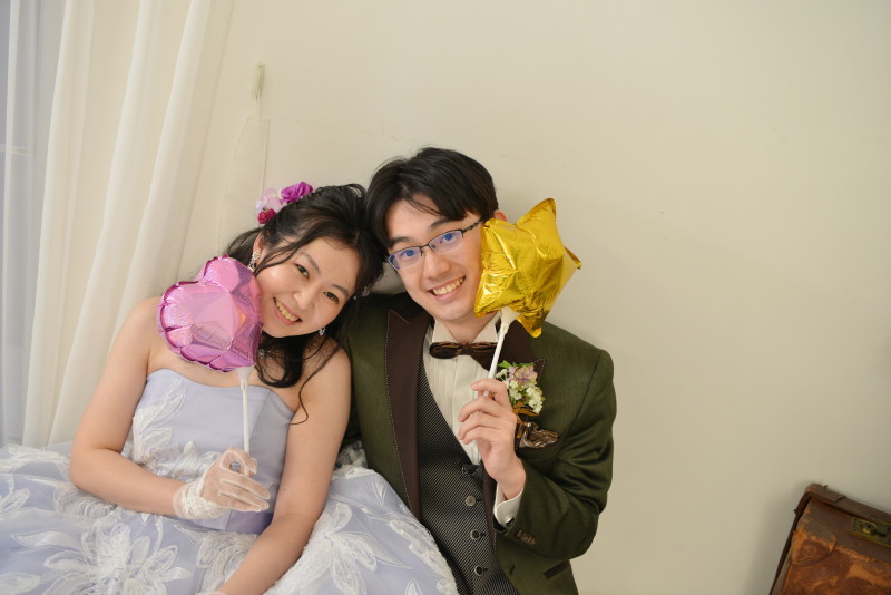 笑顔が素敵なお二人♡