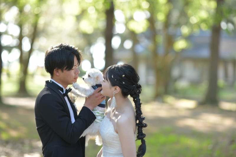 和装1点・洋装2点~愛犬と一緒に~