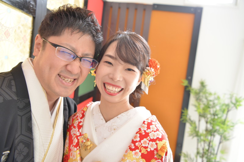 笑顔が素敵なお二人♡