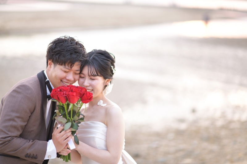 顔隠しショット