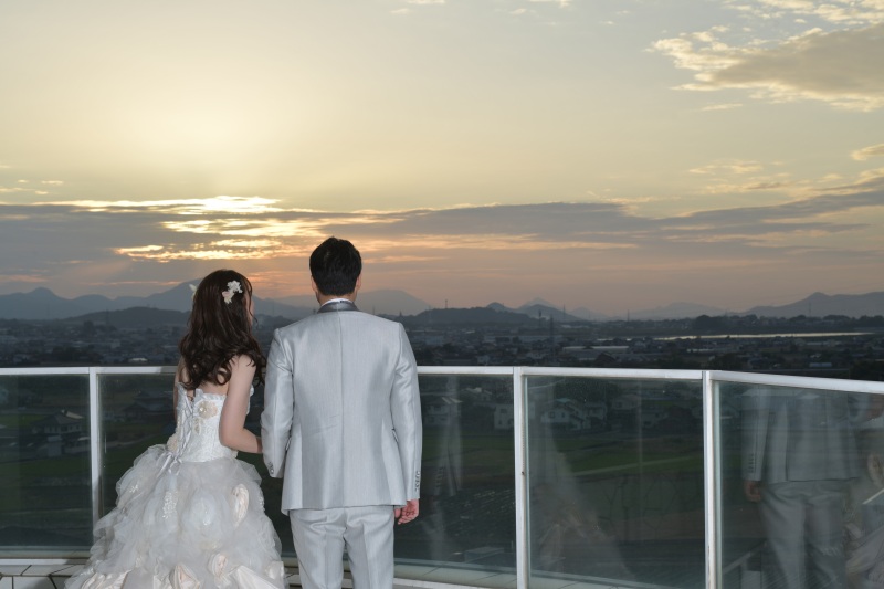 チャペルの外でも