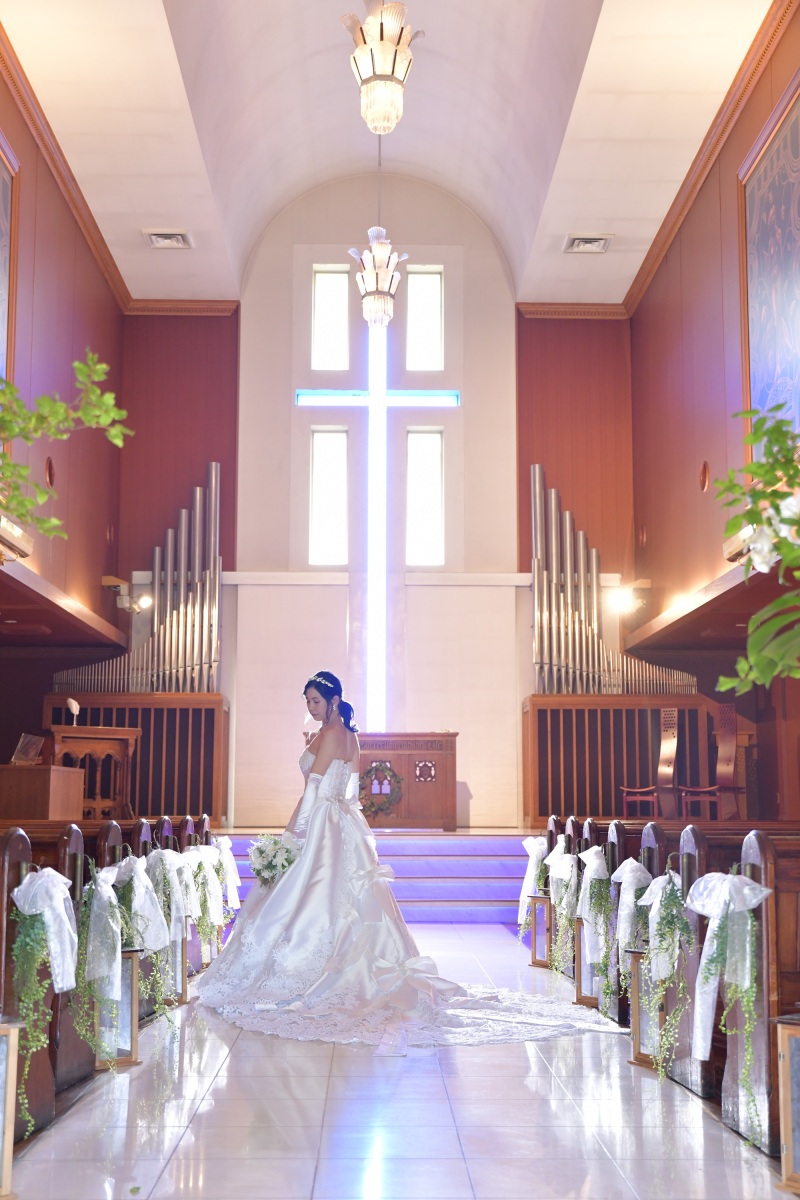 新婦様のソロショット