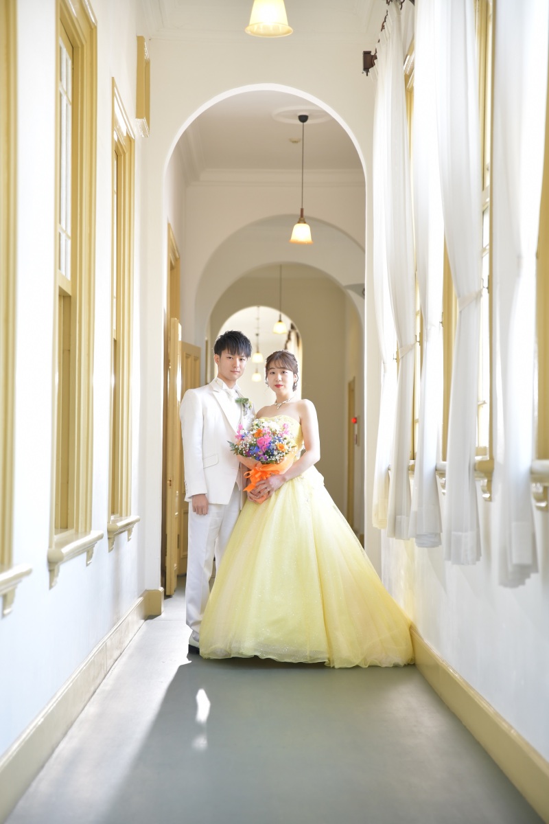 お色直しをして偕行社へ