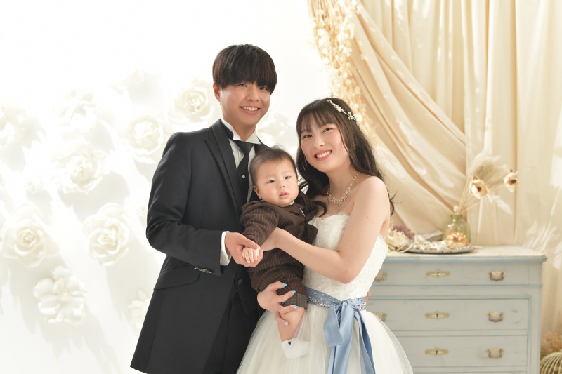 ファミリーフォトウェディング