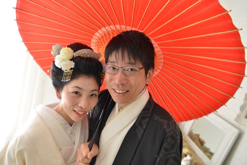 定番の番傘も♡