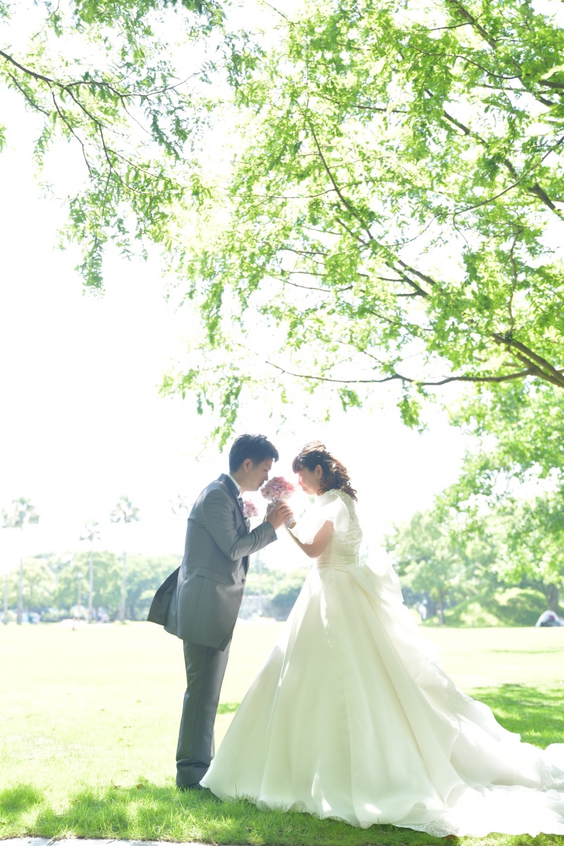 ボレロ付きのドレス