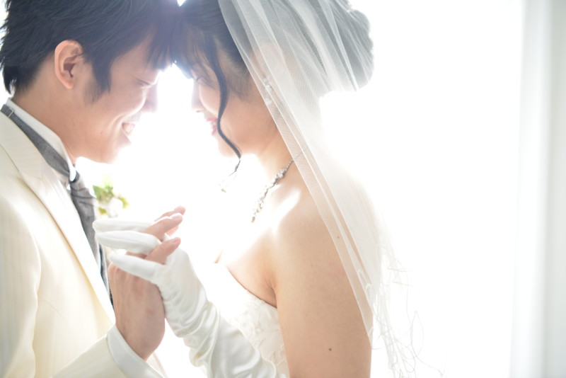 おでこをツン♪