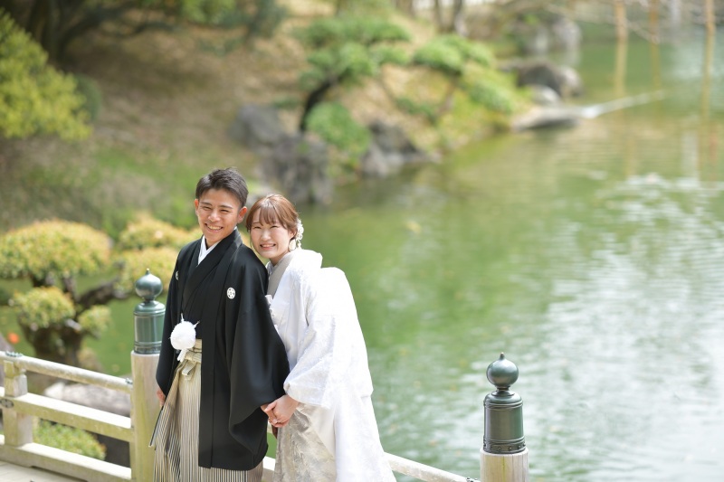 ぎゅっとくっついて