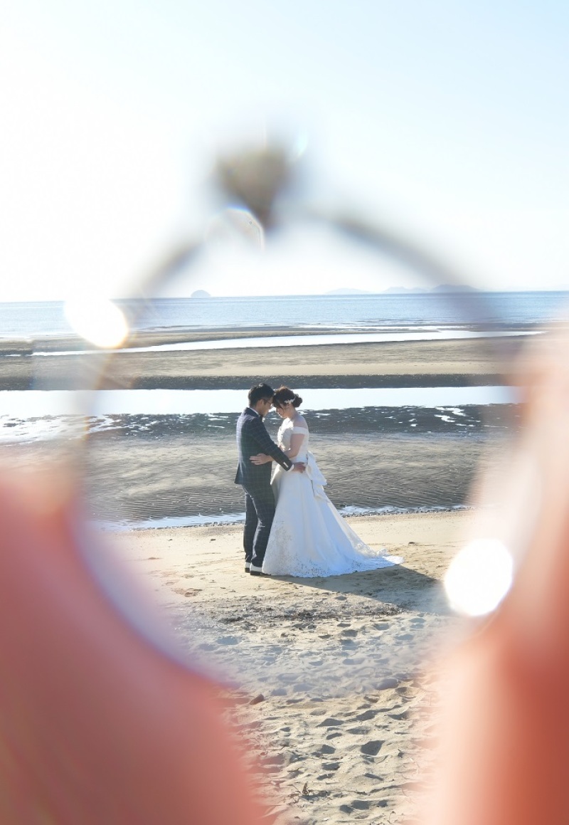 二人が指輪の中に...！