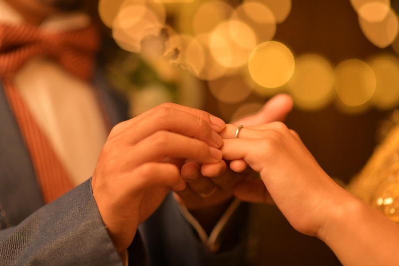 結婚の印