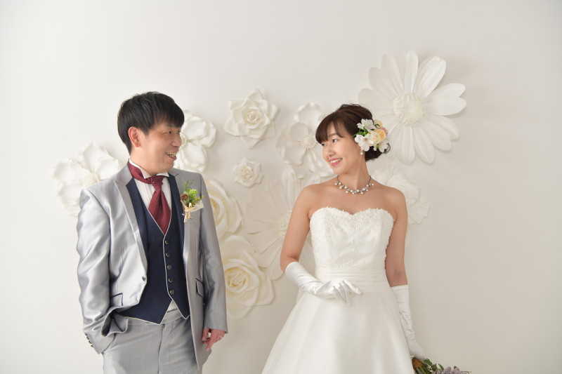 ドレスに着替えて!