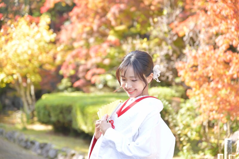 花嫁様のソロショット