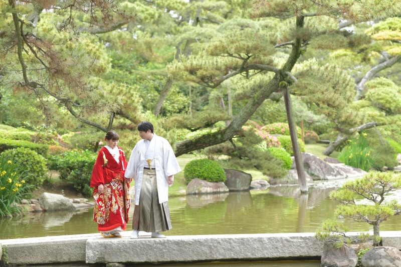 石橋を渡りながら